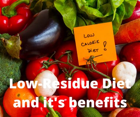 benefits?Secret of Low-Residue Diet and it’s benefits? | by Health Care Tips | Medium