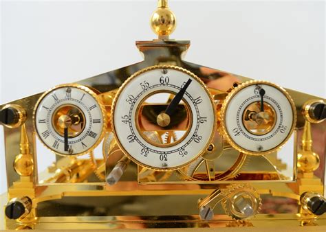 Gold Plated Congreve Rolling Ball Clock | EBTH