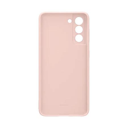 Official Samsung Pink Silicone Cover Case - For Samsung Galaxy S21