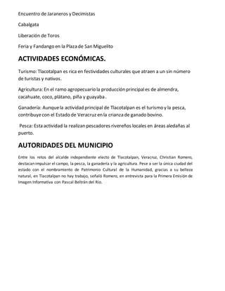 Tlacotalpan Veracruz PDF