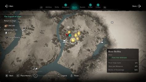 Where To Find The Book Of Knowledge In River Berbha In Assassin S Creed