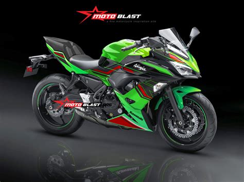 Modifikasi Striping Kawasaki Ninja 650 Livery KRT 2023 MOTOBLAST