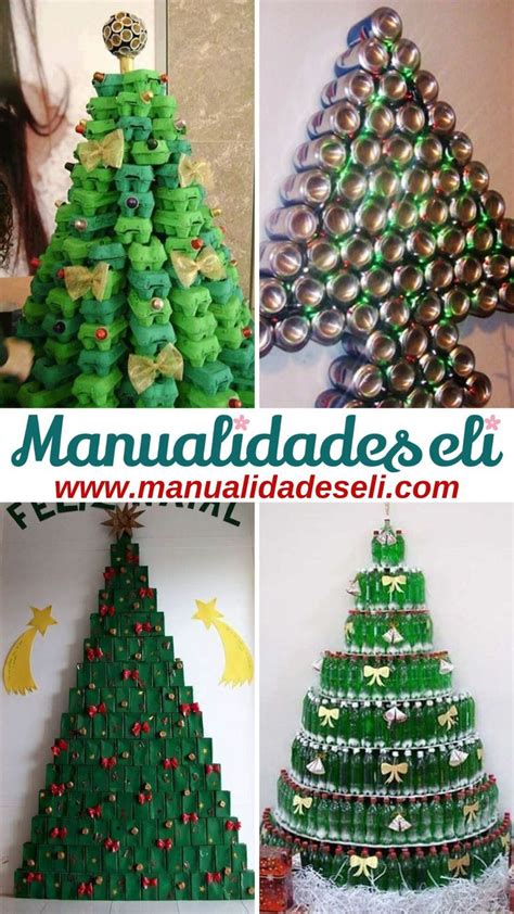 Rboles De Navidad Que Podr S Hacer Con Material Reciclado La