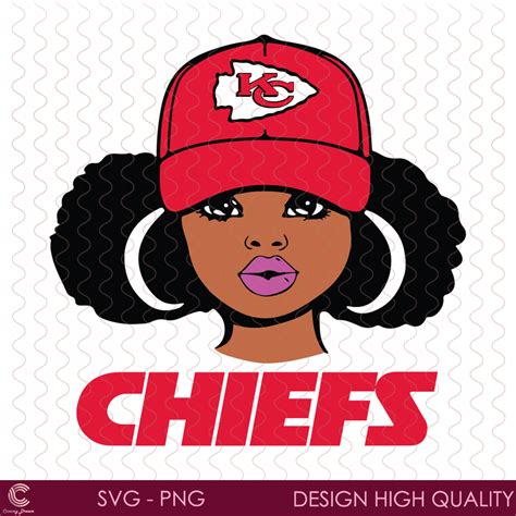 Kansas City Chiefs Girl Svg Sport Svg Girl Svg Nfl Team S Inspire Uplift