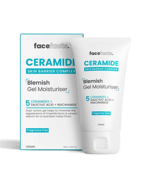 Facefacts Ceramide Blemish Gel Moisturizer Ml Thebeautyprismng