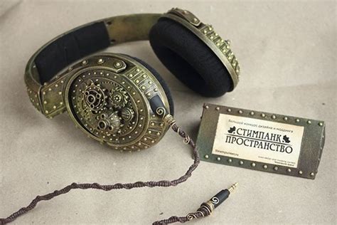 Наушники в стиле стимпанк | Стимпанк, Наушники, Стиль