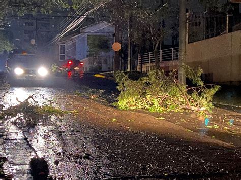 Chuva Fortes Ventos E Granizo Causa Estragos Em Cidades Da Regi O