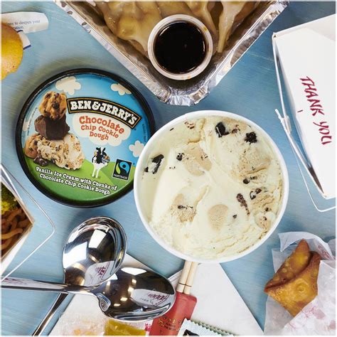 Ben And Jerrys Ice Cream Tub Chocolate Chip Cookie Dough 458ml Woolworths