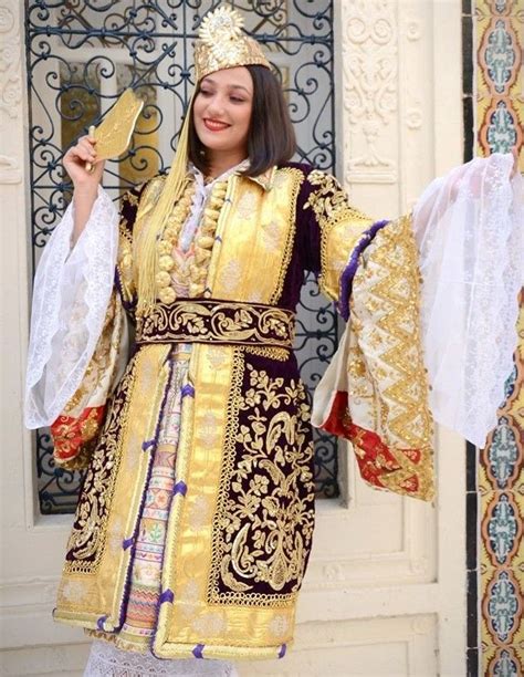 Tunisian Traditional Dress Of Sharik Peninsula Cape Bon North Eastern