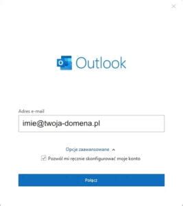 Konfiguracja Microsoft Outlook Pomoc Dhosting Pl