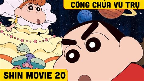 Shin Movie 20 Shin Và Công Chúa Vũ Trụ Himawari Shin Cậu Bé Bút Chì