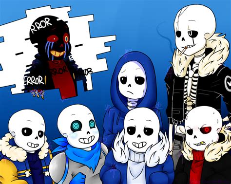 Undertale Sanses Some Of Them By Yandereprime On Deviantart