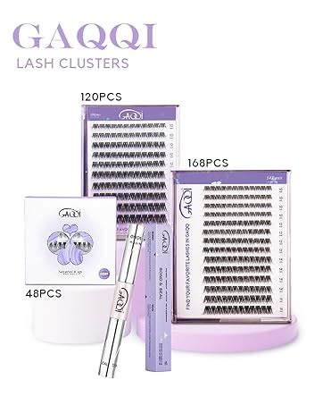 Amazon Gaqqi Lash Clusters Individual Lashes Pcs C Curl Diy