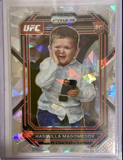 2023 PANINI PRIZM UFC Ice Prizm Hasbulla Magomedov 200 Recrue RC EUR