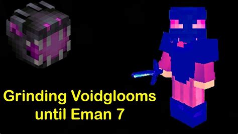 Grinding Voidglooms Until Eman Day Hypixel Skyblock Youtube