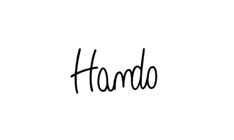 96+ Hando Name Signature Style Ideas | Exclusive Electronic Signatures