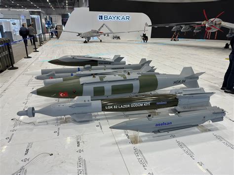 LGK-82, HGK-84, KGK-82, TEBER-82 laser guided bombs; ASELSAN Miniature ...