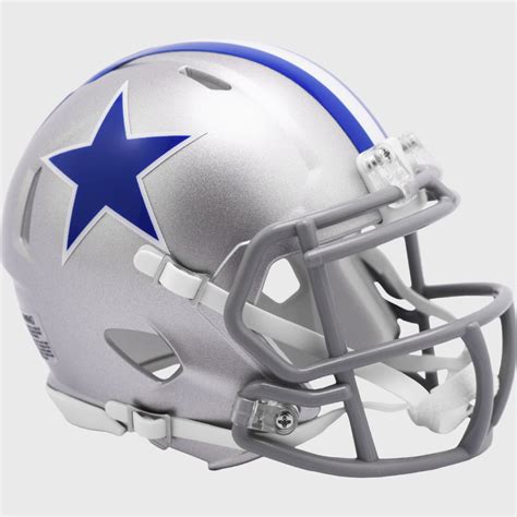 Dallas Cowboys 1964 to 1966 Riddell Mini Speed Throwback Helmet