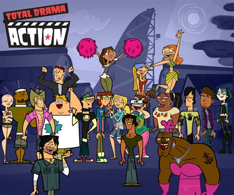 Total Drama Action Group Shot By Dajoestanator On Deviantart