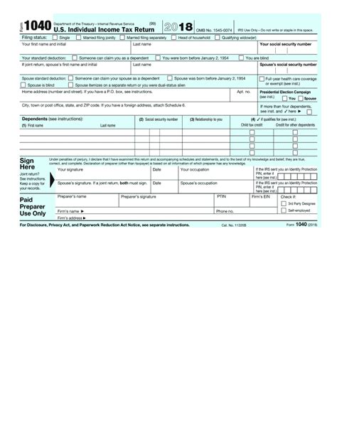 Free Fillable Irs Forms To Print - Printable Forms Free Online