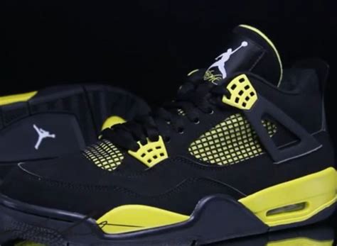 Air Jordan IV: "Thunder" - Video Review - Air Jordans, Release Dates ...