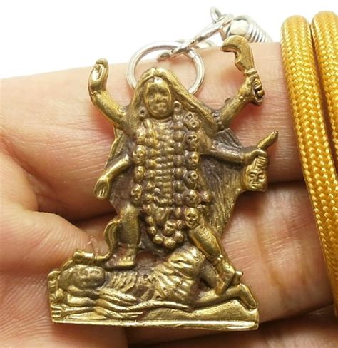 Kali Kalika Parvati Maa Durga Uma Devi Hindu Goddess Amulet | Etsy