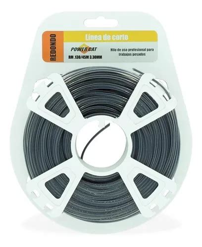 Hilo Nylon Redondo Alma Acero 46mts 130 3 30mm 50719244 Meses Sin