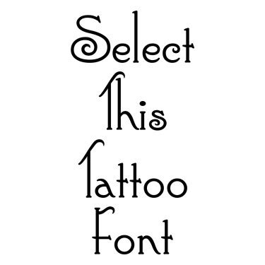 Fancy Tattoo Font Generator