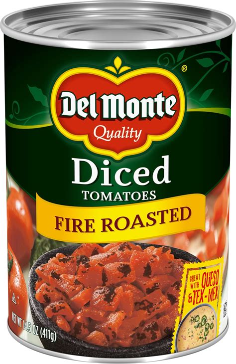 Amazon Del Monte Fire Roasted Diced Tomatoes 14 5 Oz Can