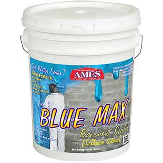 Ames Blue Max Gallons Waterproofing Basement Liquid Rubber