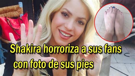 Shakira Sorprende A Sus Fans Con Foto De Sus Pies YouTube