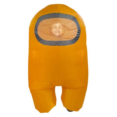 Among Us Crewmate Inflatable Costume With Free Capsule Toynado