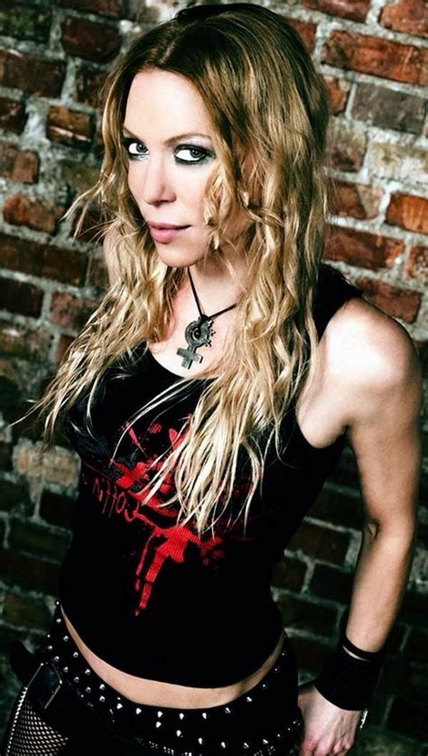 Angela Gossow From Arch Enemy Angela Gossow Heavy Metal Girl Heavy