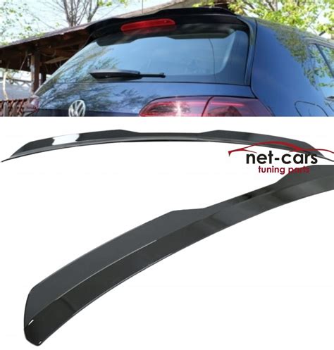 Spoiler Lotka Klapy Vw Golf Wz R Gti R Line Czarny Po Ysk Wroc Aw