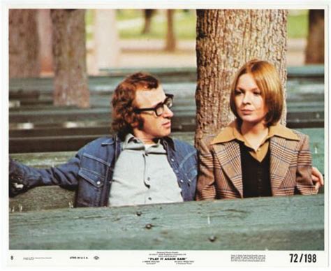 Woody Allen And Diane Keaton In An Original Publicity Still For Play It