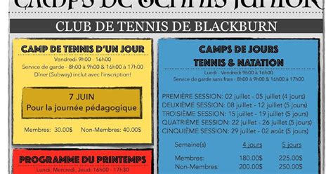 Blogue De La Direction AEC Camps De Tennis