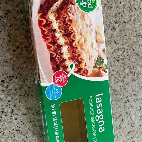 Food Club Lasagna Enriched Macaroni Product Reviews Abillion