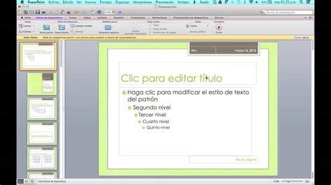 Como Cambiar Los Fondos De Diapositivas En Powerpoint Youtube