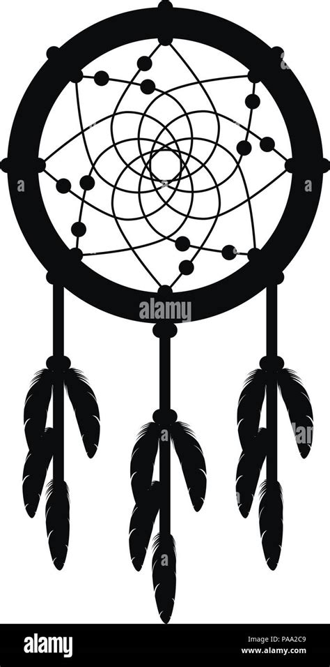 Vector Dream Catcher Indio S Mbolo Black Atrapasue Os Dise O