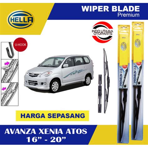 Promo Wiper Blade Mobil Avanza Xenia Atoz HELLA Premium 2 0 16 20