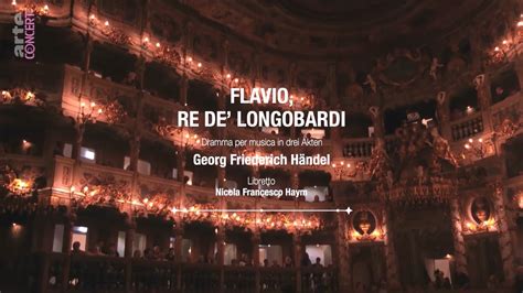 Handel Flavio re de Longobardi Гендель Флавио король