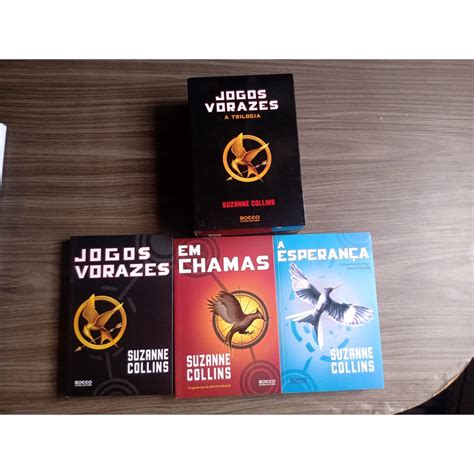 Box Jogos Vorazes Volumes Trilogia Suzanne Collins Rocco Shopee Brasil