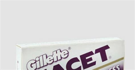 Лезвие для бритья Gillette NACET | Пикабу