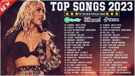 Top 100 Songs Of 2022 2023 Billboard Hot 100 This Week Best Pop