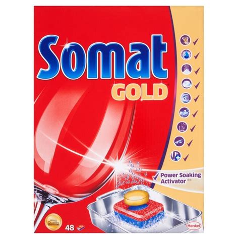 Somat Gold Wielofunkcyjne Tabletki Do Mycia Naczy W Zmywarkach G