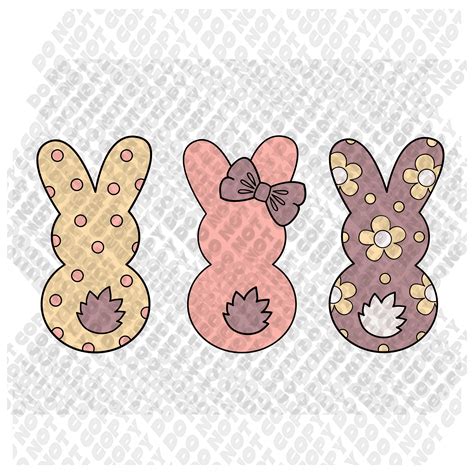Bunny Trio| DTF Transfer Sticker – DTF Reaper