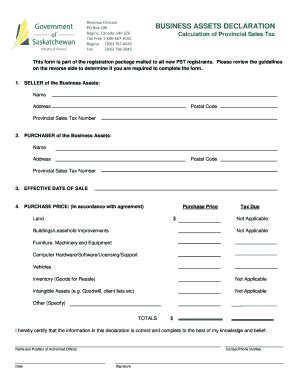 Property Declaration Form Fill Online Printable Fillable Blank