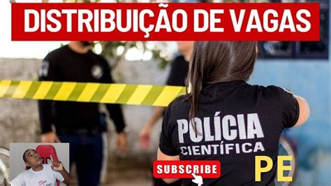 Concurso Pol Cia Cient Fica Pe Politec Tem Banca Definida Veja As