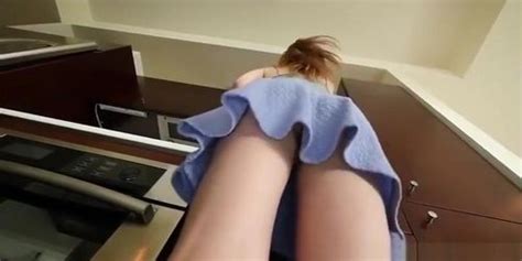 Pantyless Blonde Kristen Gets Hammered Kristen Scott Tnaflix