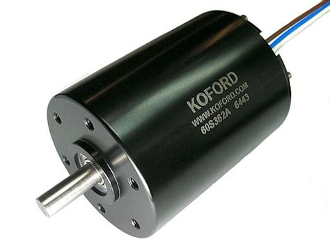 48 Volt Two Pole Slotless Sensorless Brushless Motor For Servo Applications Introduced By Koford